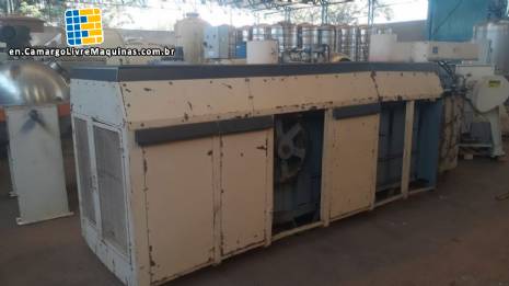 Continuous oven for wafer production Haas