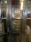 Programmable turbo oven in stainless steel, gas-powered.