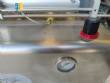 Countertop stainless steel filling machine for liquids and viscous liquids