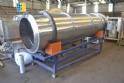 Rotary grain cooler