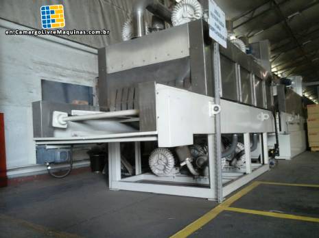 Industrial machine for parts washer / plastic boxes Zirtec Proceco