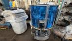 Automatic rotary dosing and sealing filling machine for cups, jars, and bottles, Milainox MB-1