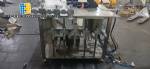 Linear filling machine with 6 pistons filling system
