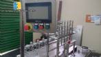 Linear filling machine with 6 pistons filling system