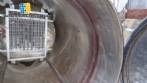 Stainless steel horizontal pressure vessel