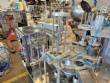 Semi-automatic filling machine for pots with aluminum lids NTI