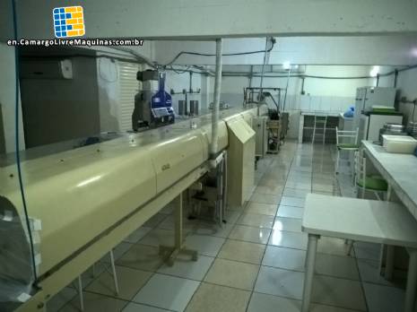 Liteq cooling tunnel for chocolate