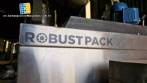Labeling machine with steam sleeve tunnel and bottle baler