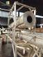 Rotary tube drum and stainless steel screw conveyor mixer for feed