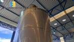 Stainless steel 304L jacketed mixing reactor tank, 5,000 liters, year 2020, Plurinox