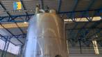 Stainless steel 304L jacketed mixing reactor tank, 5,000 liters, year 2020, Plurinox