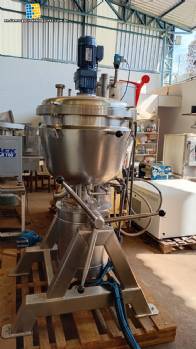 Universal stainless steel vacuum food processor