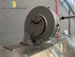 Drying tunnel for bottles, jars, pots, and containers with Pamet heating elements.