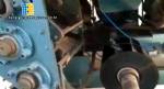 Automatic line for manufacturing diapers