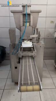 Sampafi stainless steel hamburger forming machine, 45 units per minute.