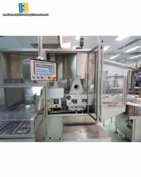 Machine for removing packaging from glass Libra