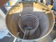 Stainless steel melting tank with coil 1000 liters