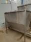 Stainless steel bagging storage silo with screw conveyor outlet