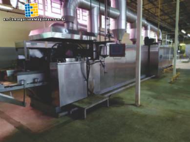 Line for manufacturing wafer biscuits Coral