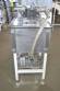 Stainless steel filling machine for liquids 2 spouts
