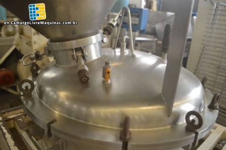 170 liter stainless steel reactor