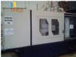 Large industrial plastic injection molding machine