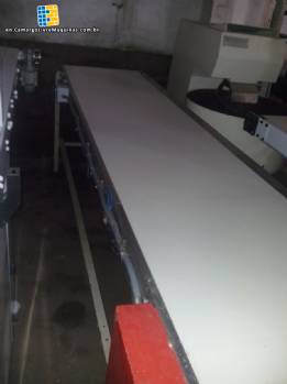Conveyor belt in stainless steel