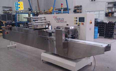 Flow pack wrapping machine Codiflex Flow pack wrapping machine Codiflex