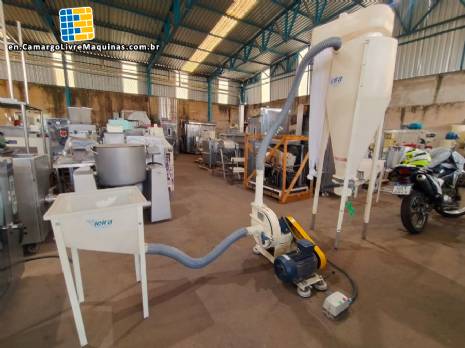 Hammer mill for micronized grinding Vieira 5 CV Hammer mill for micronized grinding Vieira 5 CV