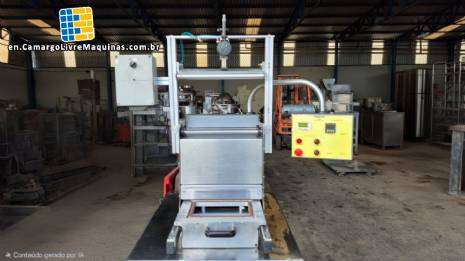 Indata semi-automatic packaging thermoforming machine Indata semi-automatic packaging thermoforming machine