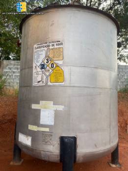 Quiminox stainless steel storage tank 10,000 liters Quiminox stainless steel storage tank 10,000 liters