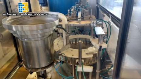 Rotary filling with capper Wada Rotary filling with capper Wada