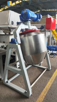 Stainless steel mixing dredger 200 300 liters Stainless steel mixing dredger 200 300 liters