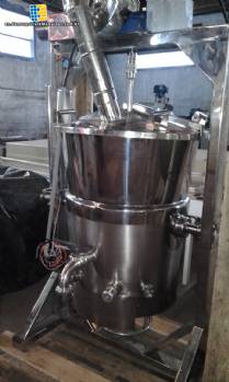Stainless steel pot to steam, gas and electric Max Machine Stainless steel pot to steam, gas and electric Max Machine