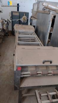 Waffer line with 64 Haas plates Waffer line with 64 Haas plates