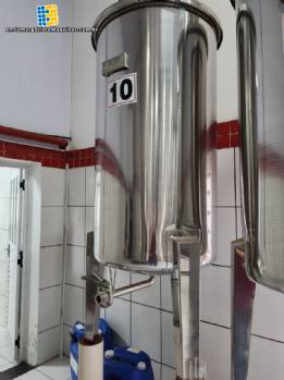 Zegla 500 liter stainless steel tank Zegla 500 liter stainless steel tank